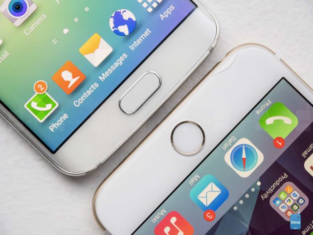 Samsung-Galaxy-S6-edge-vs - Apple - iPhone - 6-Plus-10 