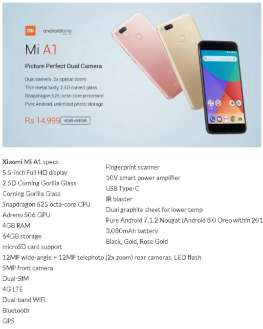 Xiaomi and Android One