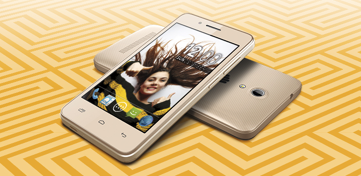 Beeline will drop a third of the price of a 4G-smartphone Micromax Q402 + when connecting communication services