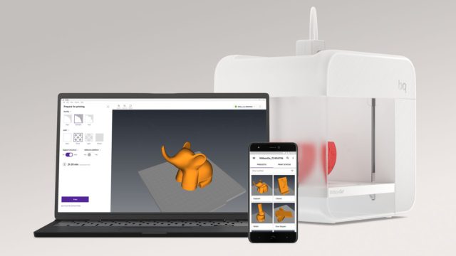 BQ introduced the world's first 3D printer at Android