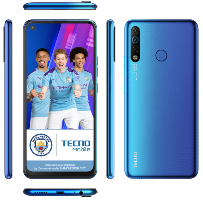CAMON 12 Air - inexpensive 'leaky' smartphone from TECNO Mobile