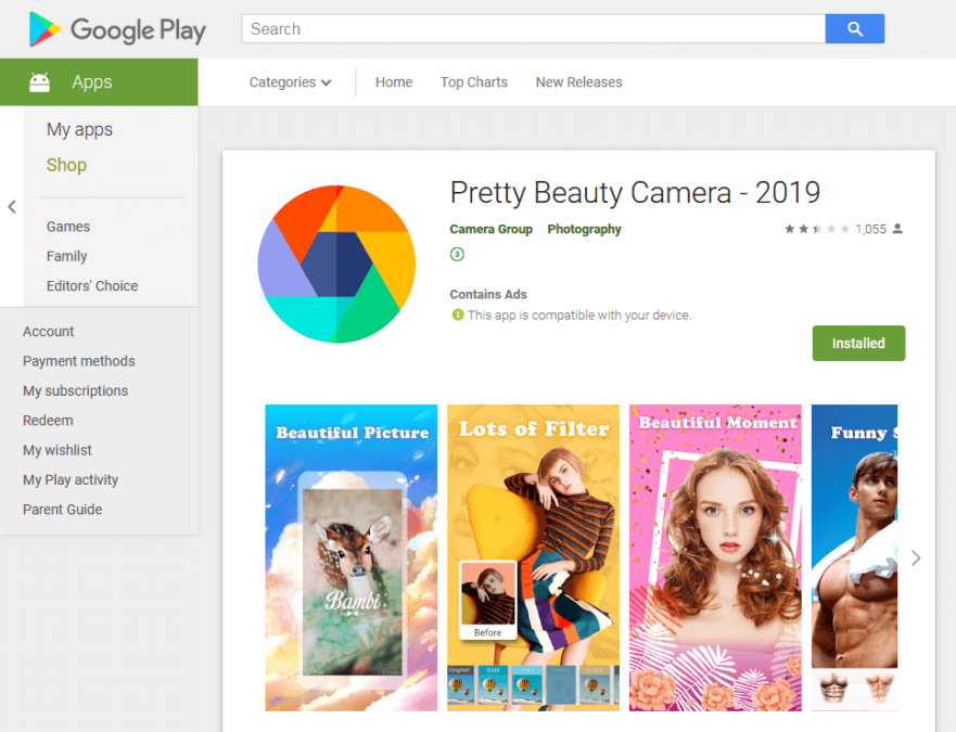 Doctor Web: scammers spread Android Trojans using Instagram