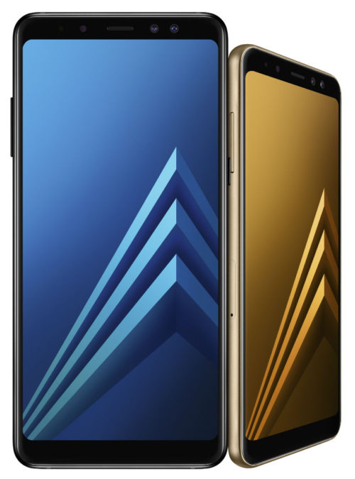Galaxy A8 (2018) and A8 + (2018) are the first Samsung smartphones with a dual front camera