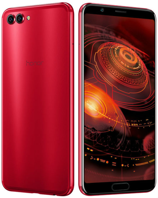 Honor View 10 now available in red body color