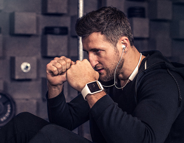 Carl Froch and Sony Smartwatch 3 