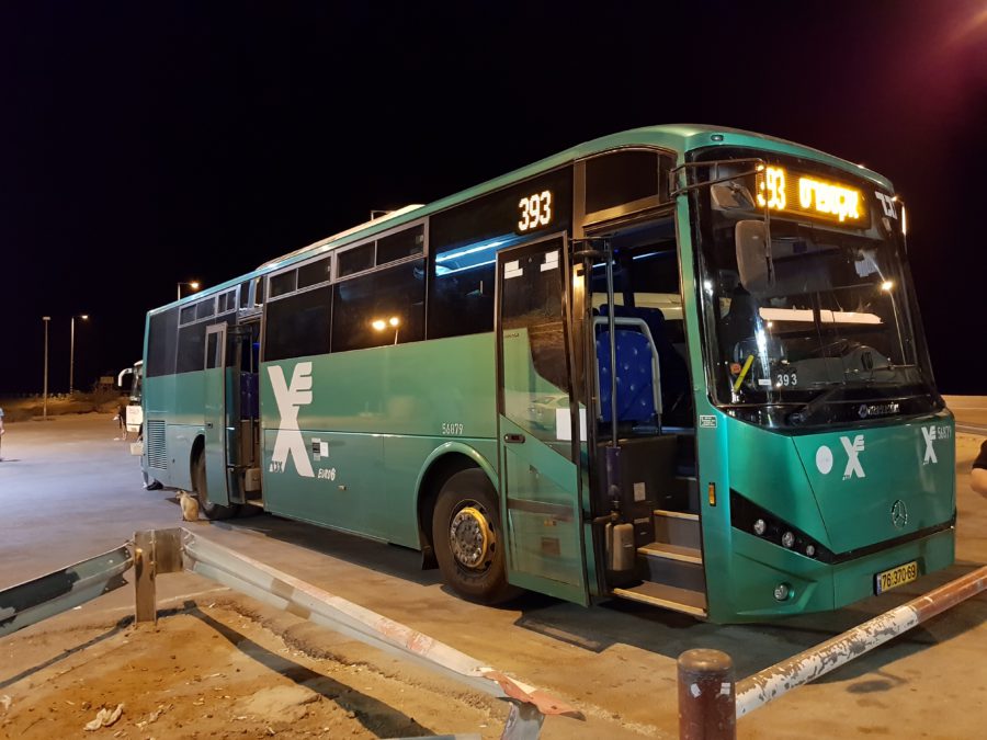 Comfortable living environment.  Israeli bus