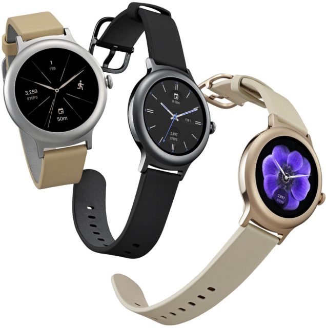 LG and Google introduced smartwatches on Android Wear 2.0 platform