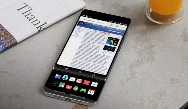 New flagship LG V30 may be a slider