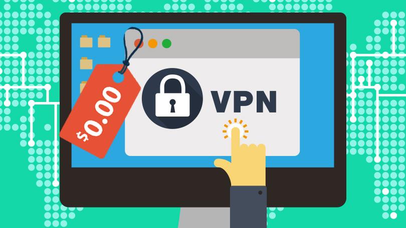 A selection of free VPN services