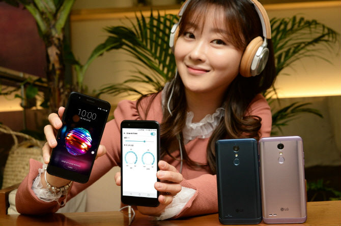 Introduced a mid-range music smartphone LG X4 + with increased protection against external influences