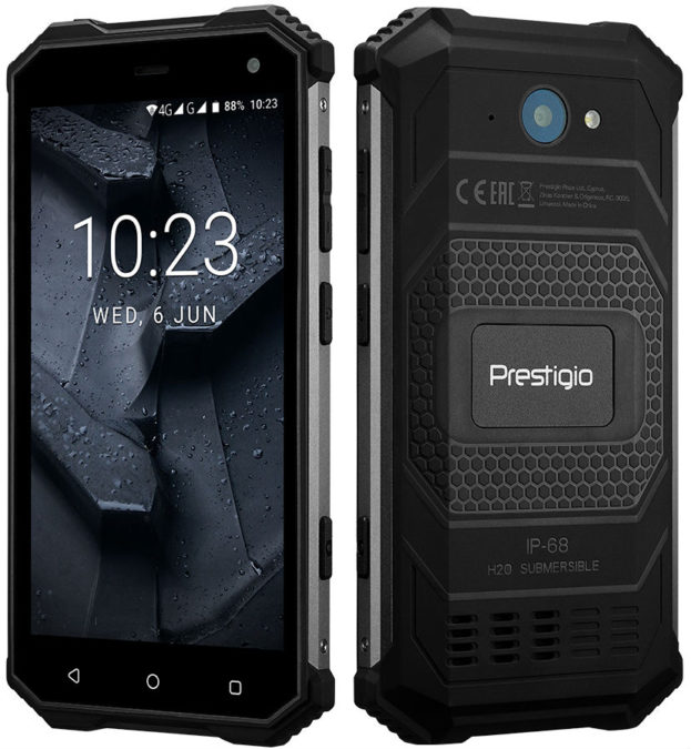 Prestigio Muze G7 LTE - an inexpensive rugged smartphone