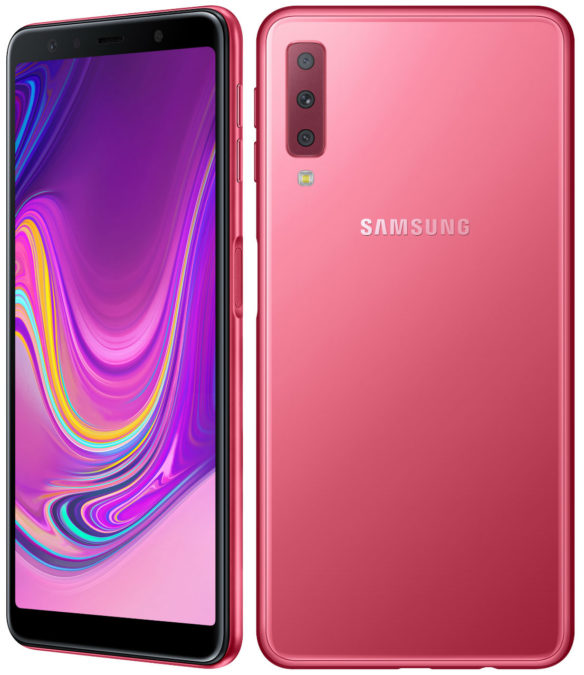 Samsung unveils its first triple camera smartphone - Galaxy A7 (2018)