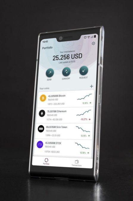 Sirin Labs unveils the design of the world's first crypto smartphone Finney