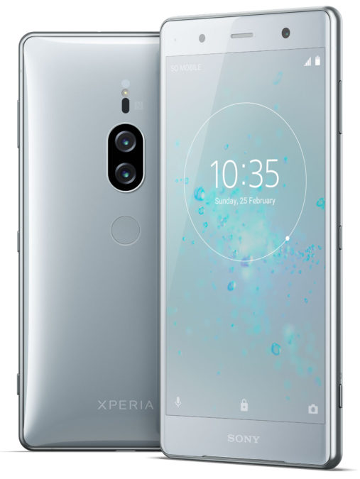 Pre-orders for the Sony Xperia XZ2 Premium in Chrome Silver started
