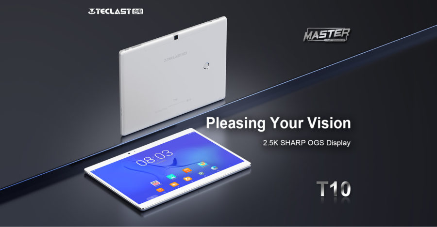Teclast Master T10 is a relatively inexpensive 10.1-inch tablet in a metal case