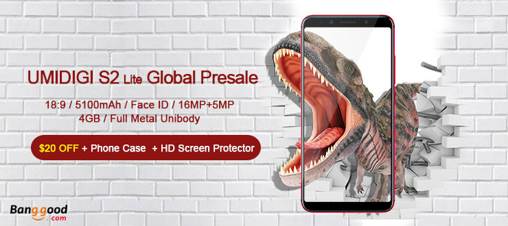 UMIDIGI announced the start of pre-sales of its smartphone UMIDIGI S2 Lite