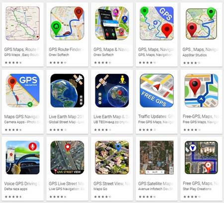 Fake GPS apps found on Google Play