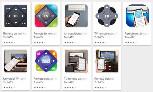 Apps with aggressive ads disguised as remote controls detected on Google Play