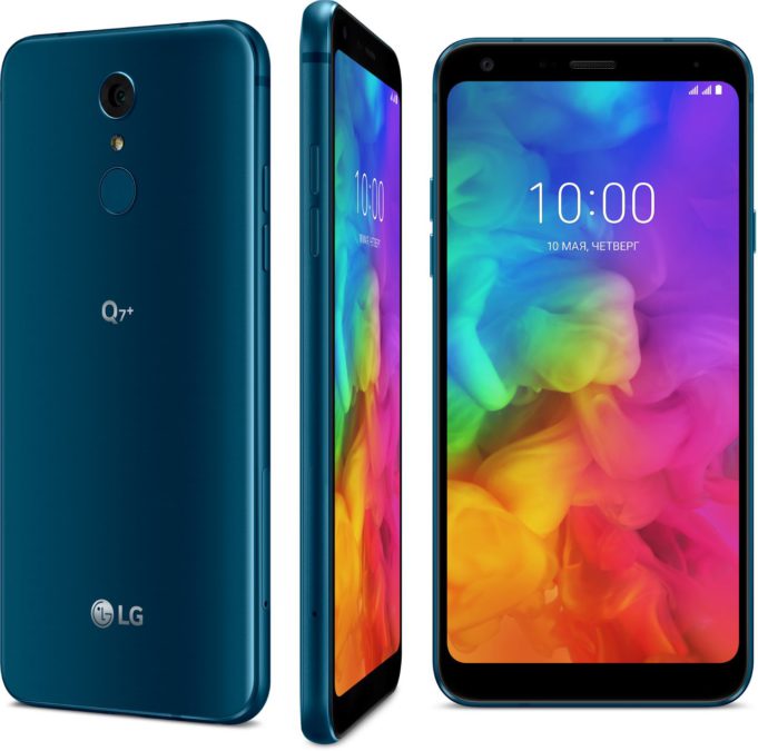 Sales of new smartphones started in Russia LG Q7 and LG Q7 +
