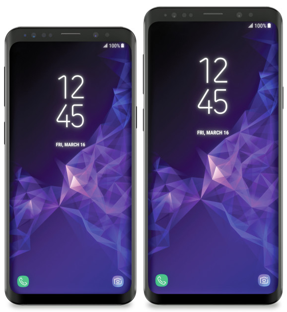 Official press renders of Samsung Galaxy S9 and Galaxy S9 + 'surfaced' online
