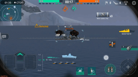 World of Warships Blitz - mobile battles on warships