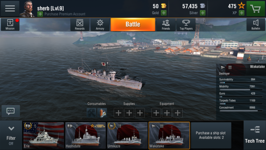 World of Warships Blitz - mobile battles on warships