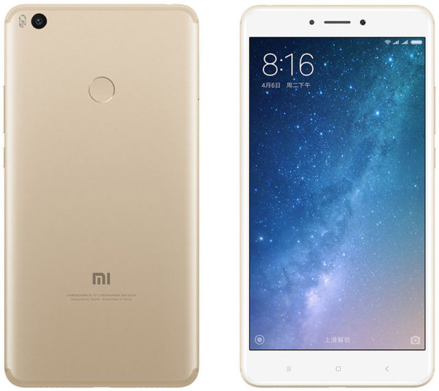 Xiaomi announced a new phablet - Mi Max 2