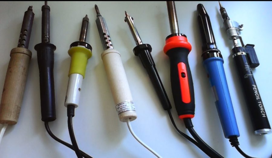 Master's notes.  Choosing a soldering iron