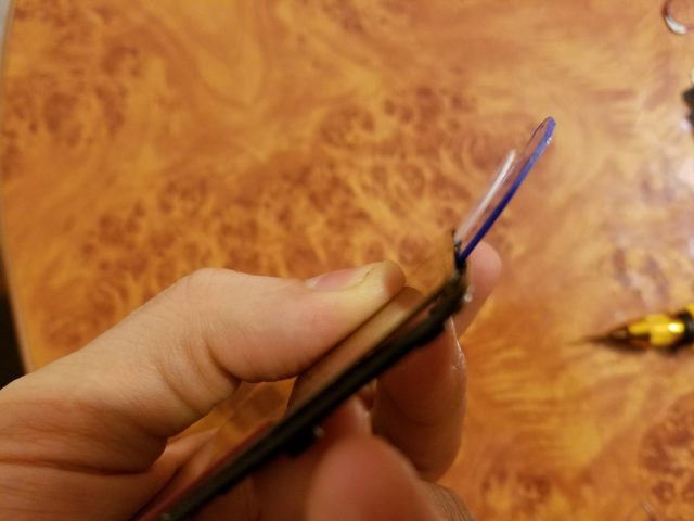 Master's notes.  Glass replacement on Moto X 2nd gen module