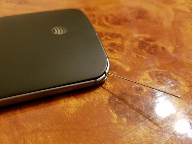 Master's notes.  Glass replacement on Moto X 2nd gen module